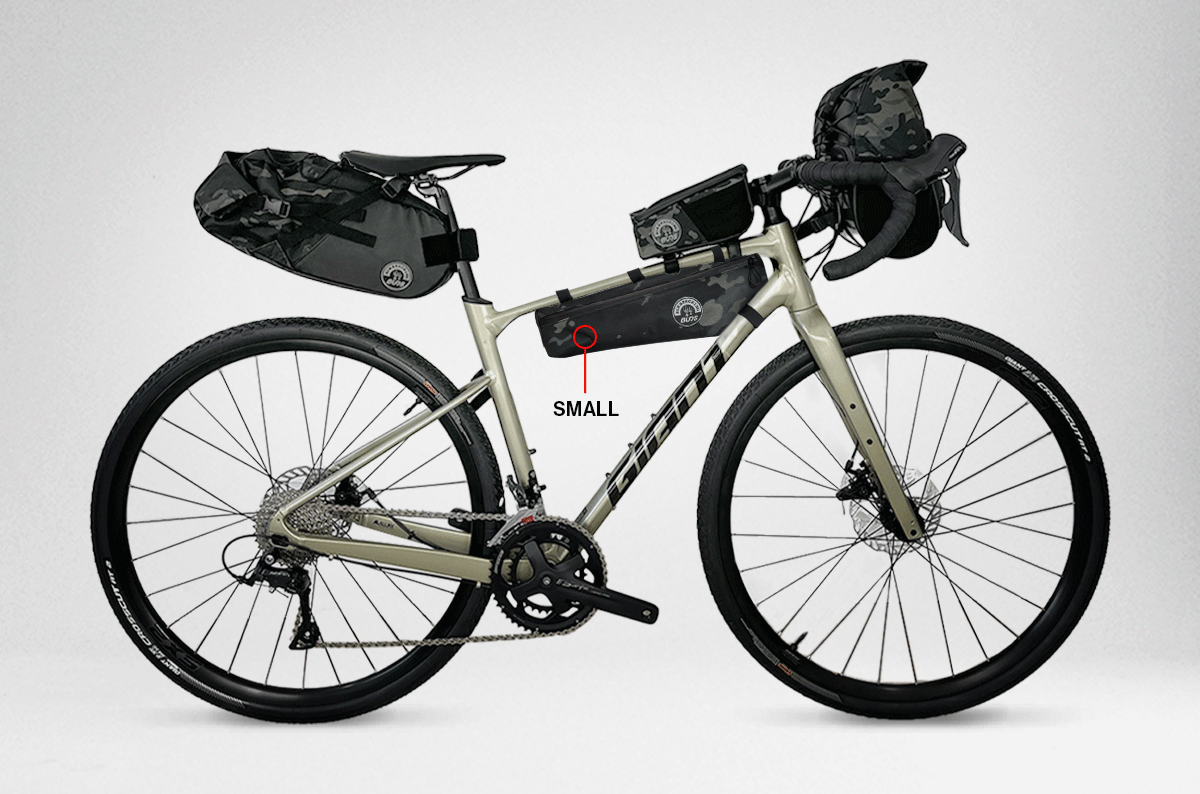 gravel bike taschen set Wasserdichtes Bikepacking-Taschenset – Buds -Sport