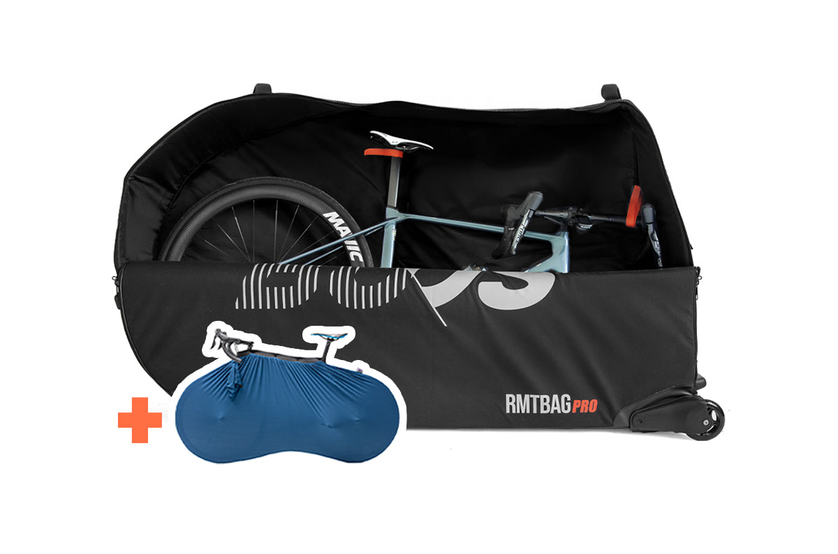 Gepolsterte Fahrradtransporthülle für Flugzeuge