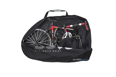 Le <tc>ROADBag Original</tc>, <tc>The bag</tc> pour vélo de route sans retirer la roue arrière