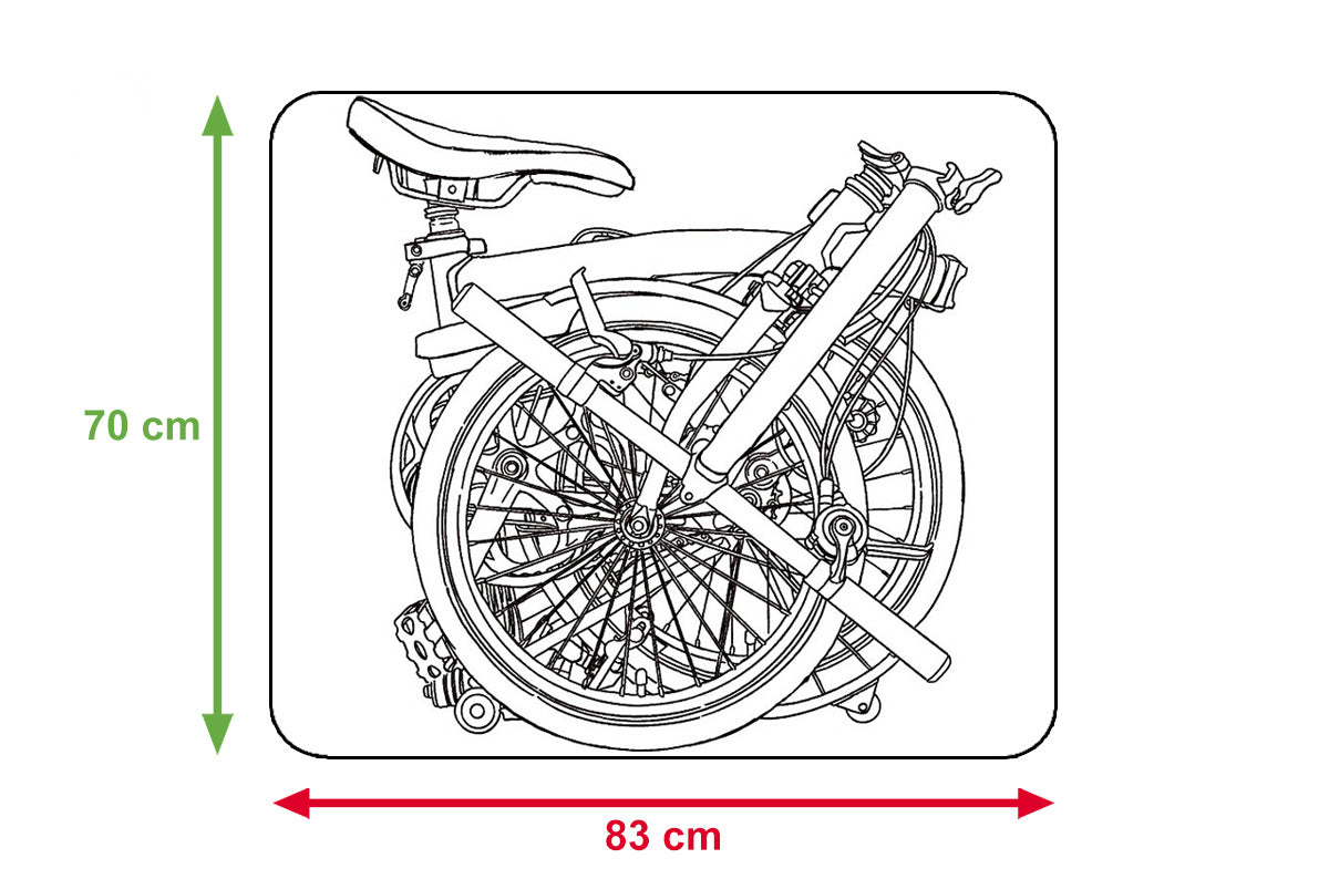 <tc>Saco</tc> transporte de bicicleta dobrável FOLDBAG ORIGINAL