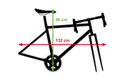 <tc>ROLLBAG PRO 2024 | Gepolsterte Fahrradtransporttasche mit Rollen für alle Fahrradtypen</tc>
