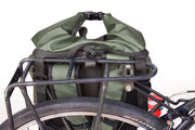 Mochila City Bag Bolsa de viagem para bicicleta com acessório para bagageiro