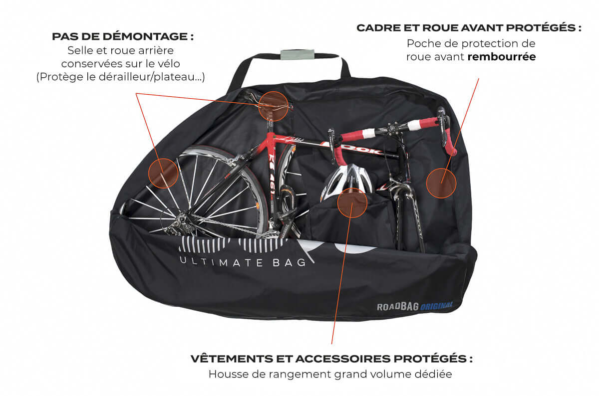 Housse Transport Vélo Route ROADBAG ORIGINAL – Buds-Sports